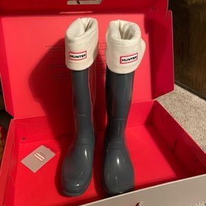 Hunter 6 stitch boot socks🤍